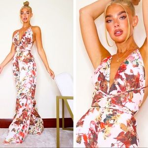 BRAND NEW - Floral Print Summer Jumpsuit